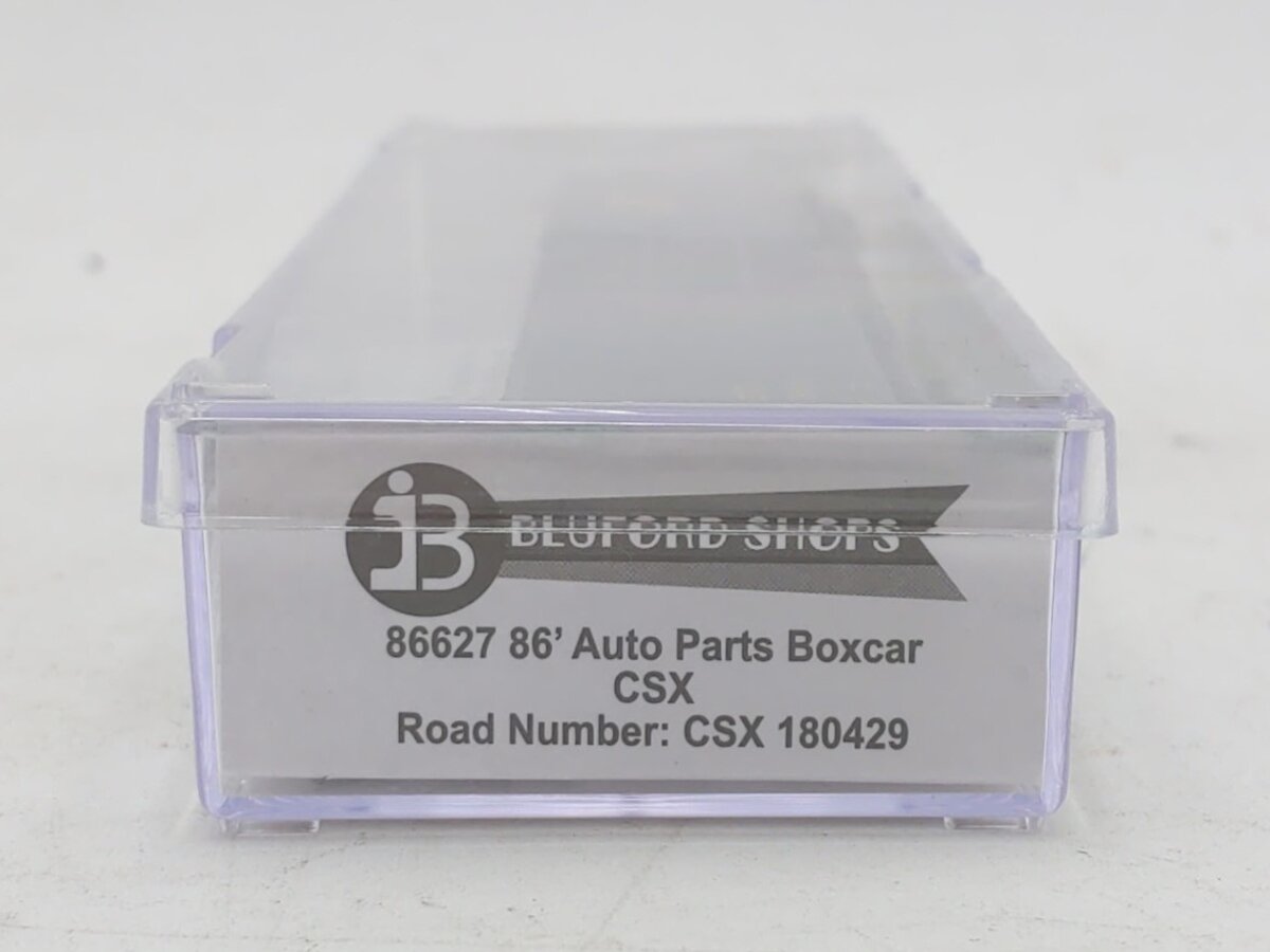 Bluford Shops 86627 N CSX PS 86' Auto Parts Double Door Boxcar #180429 LN/Box