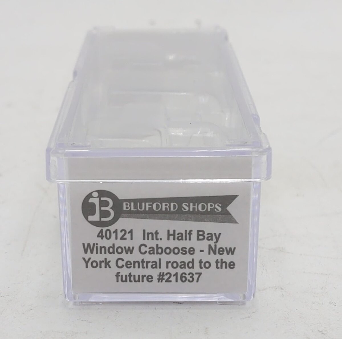 Bluford Shops 40121 N Scale NYC ICC Bay Window Caboose #21637 EX/Box