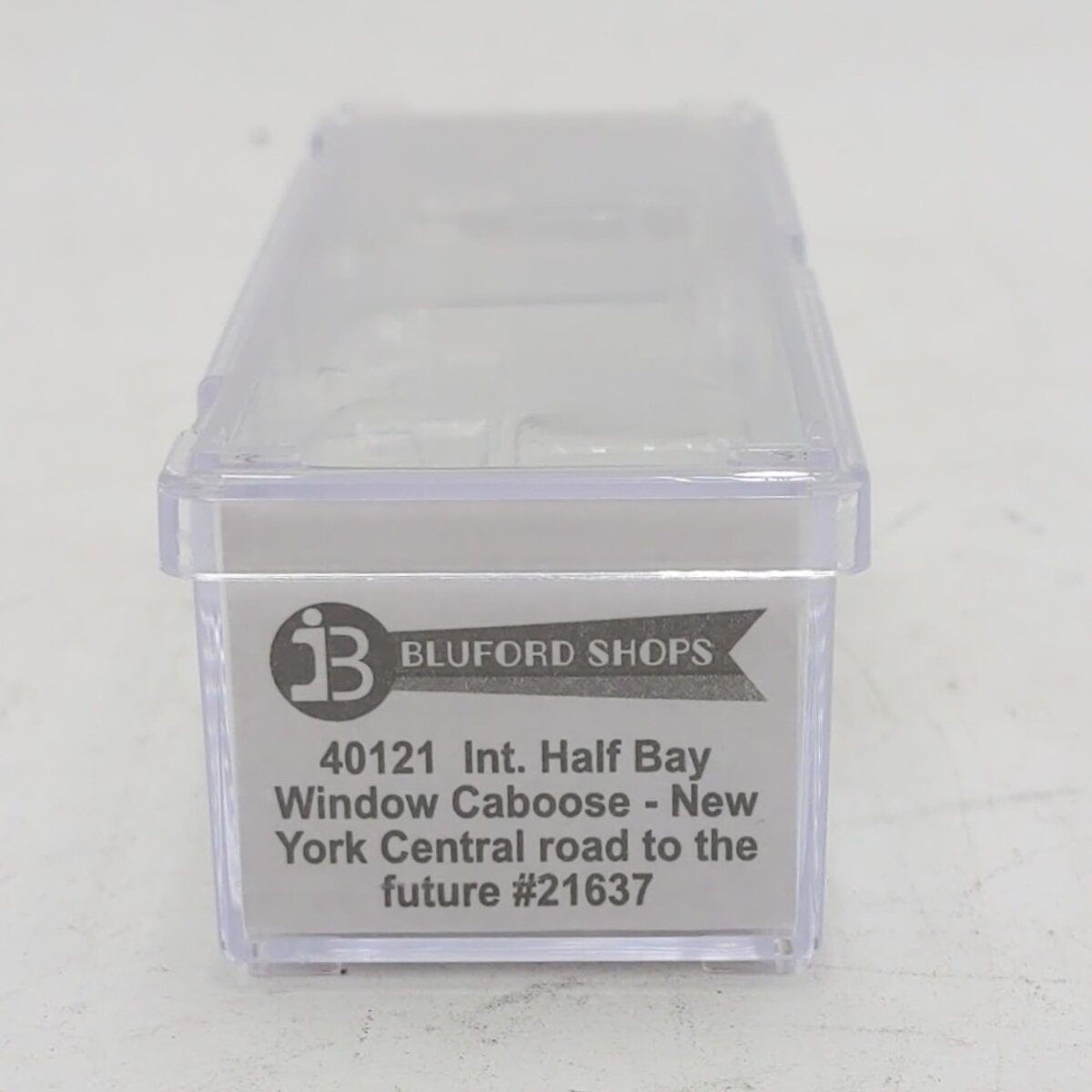 Bluford Shops 40121 N Scale NYC ICC Bay Window Caboose #21637 EX/Box