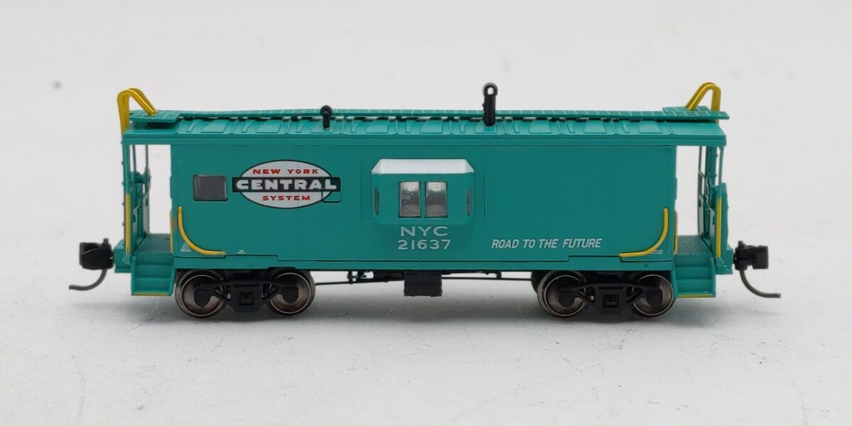 Bluford Shops 40121 N Scale NYC ICC Bay Window Caboose #21637 EX/Box