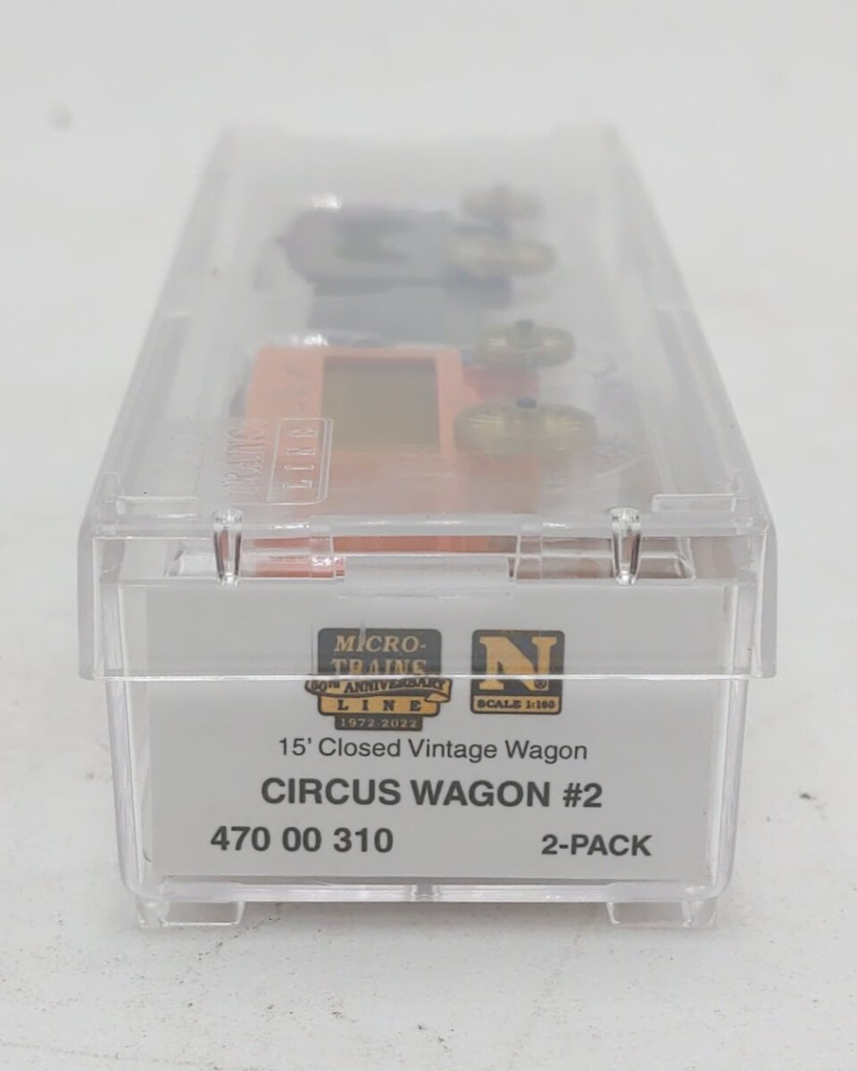 Micro-Trains 47000310 N Scale Circus Wagon #2 (Set of 2)