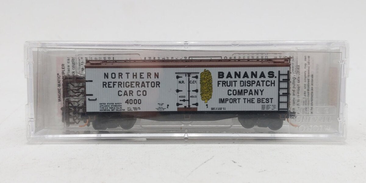 Micro-Trains 04900790 N NRCC 40’ Double Sheathed Wood Reefer #4000