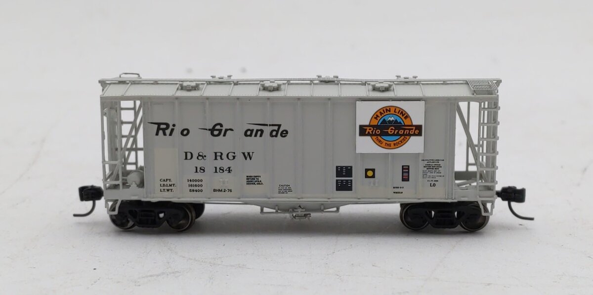 Athearn 23484 N Denver & Rio Grande Western GATC 2600 Airslide Hopper Car #18184