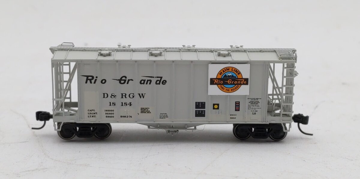 Athearn 23484 N Denver & Rio Grande Western GATC 2600 Airslide Hopper Car #18184