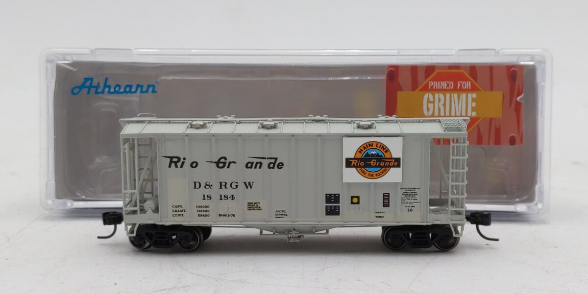 Athearn 23484 N Denver & Rio Grande Western GATC 2600 Airslide Hopper Car #18184