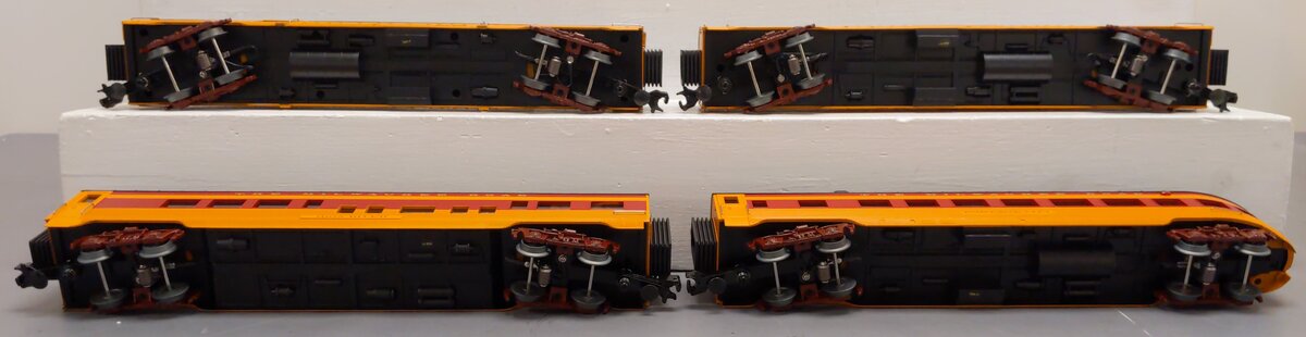 MTH 30-67859 O Milwaukee Road 60' Streamlined ABS Passenger Car Set (Set of 4) LN/Box