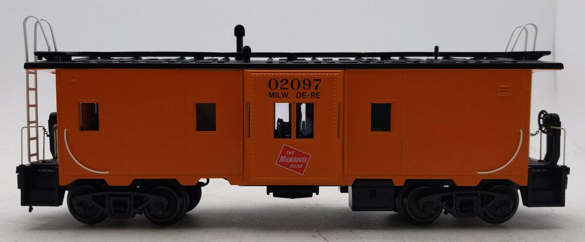 MTH 20-91748 O Milwaukee Road Bay Window Caboose