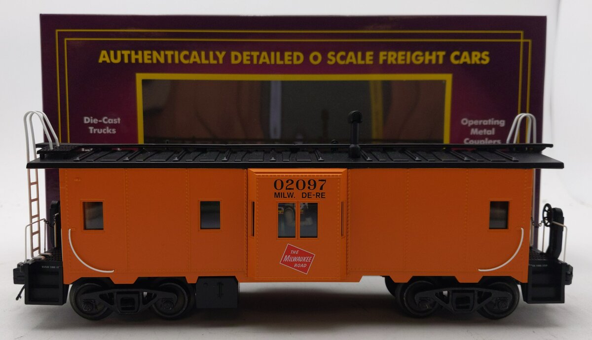 MTH 20-91748 O Milwaukee Road Bay Window Caboose