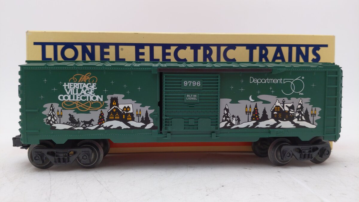 Lionel 6-16270 O Gauge Department 56 Heritage Village Boxcar #9796 LN/Box