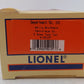 Lionel 6-52157 O Gauge Holly Brothers Dept 56 3-Dome Tank Car # 6156 LN/Box