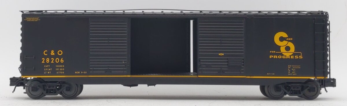 Atlas 8401-2 C&O PS-1 Double Door Boxcar 3-Rail LN/Box – Trainz