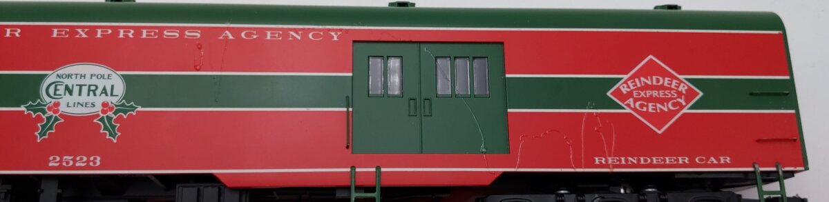 Lionel 2227580 O Visionline North Pole Central Vision Reindeer Car #2523