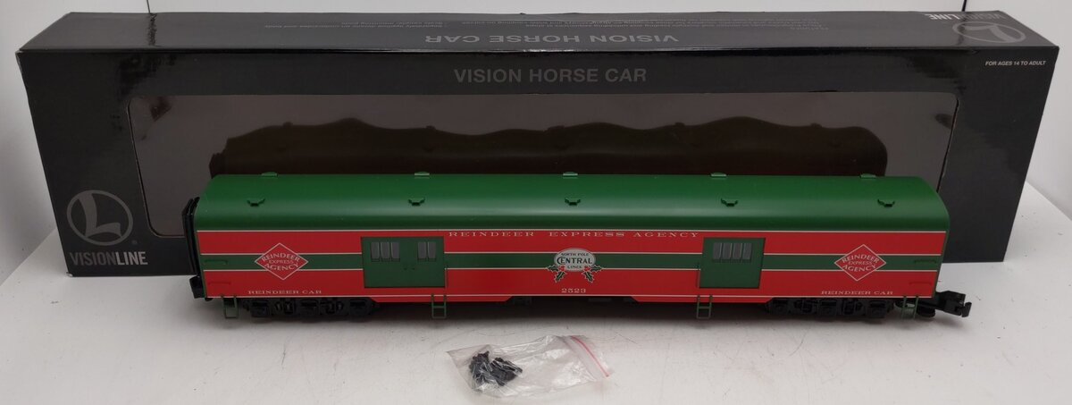 Lionel 2227580 O Visionline North Pole Central Vision Reindeer Car #2523