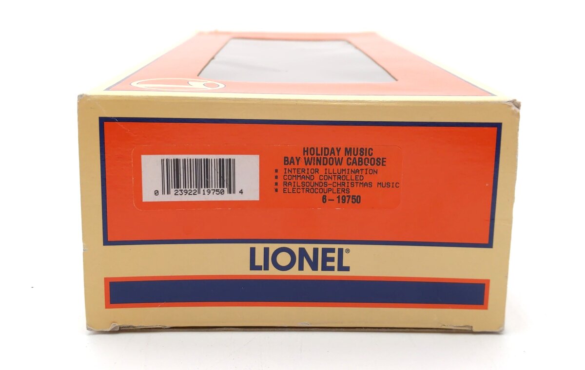 Lionel 6-19750 1998 Holiday Music Bay Window Caboose LN/Box