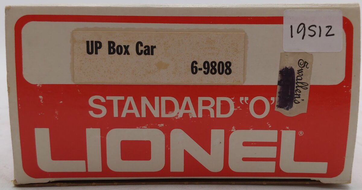Lionel 6-9808 O Gauge Union Pacific Box Car EX/Box