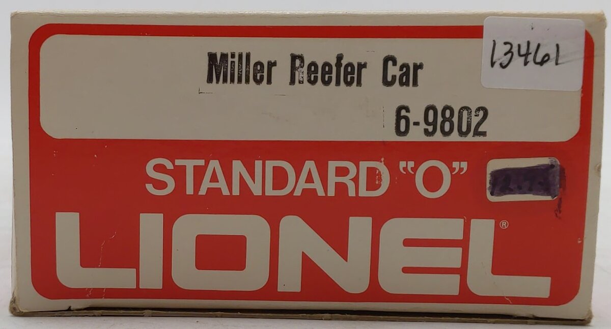 Lionel 6-9802 O Gauge Miller High Life Reefer Car #9802