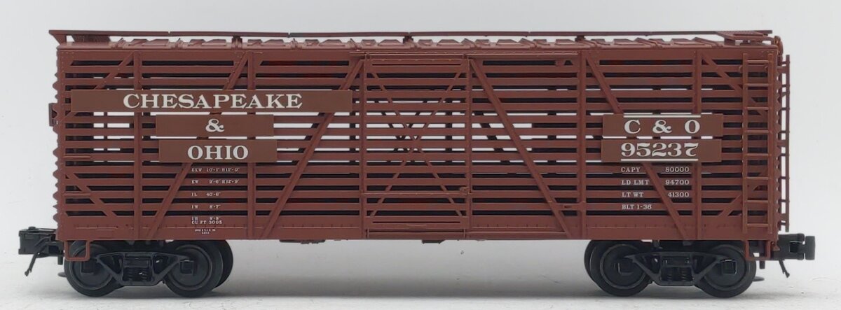 Atlas 0606-2 Chesapeake & Ohio 40' Stock Car #95237 LN/Box