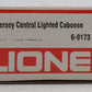 Lionel 6-9173 O Gauge Jersey Central Illuminated Caboose #9173 LN/Box