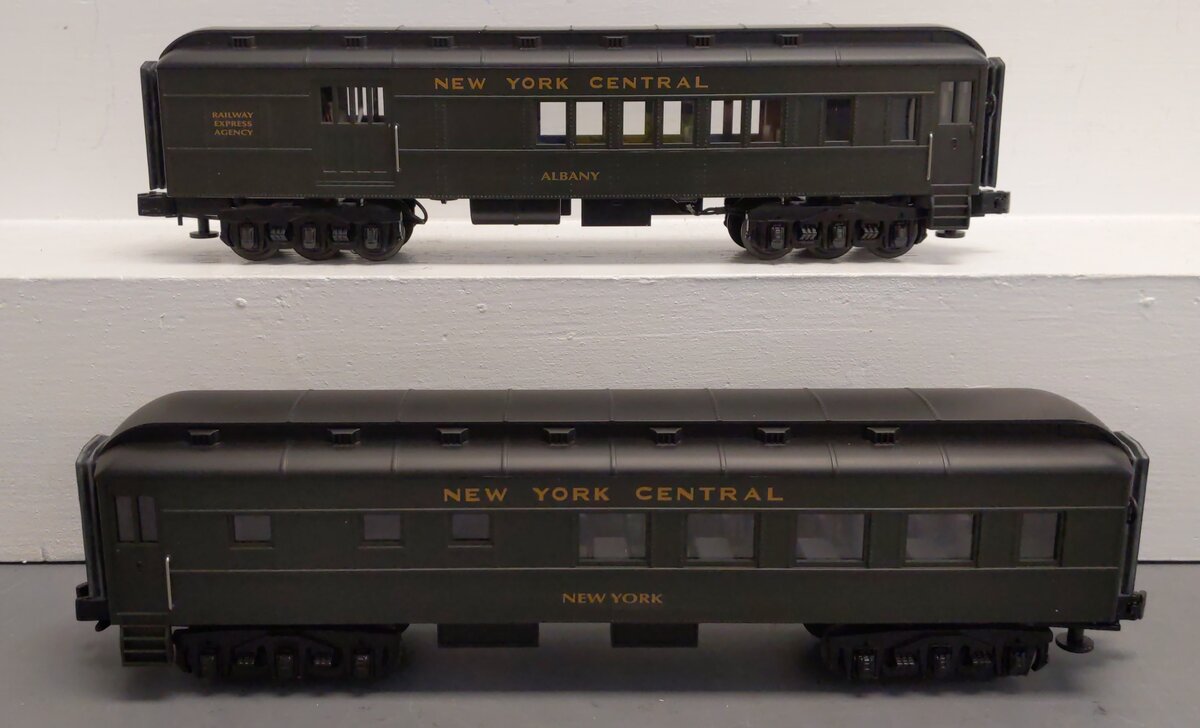 MTH 30-6214 O Gauge New York Central Madison Combo/Diner Set NIB