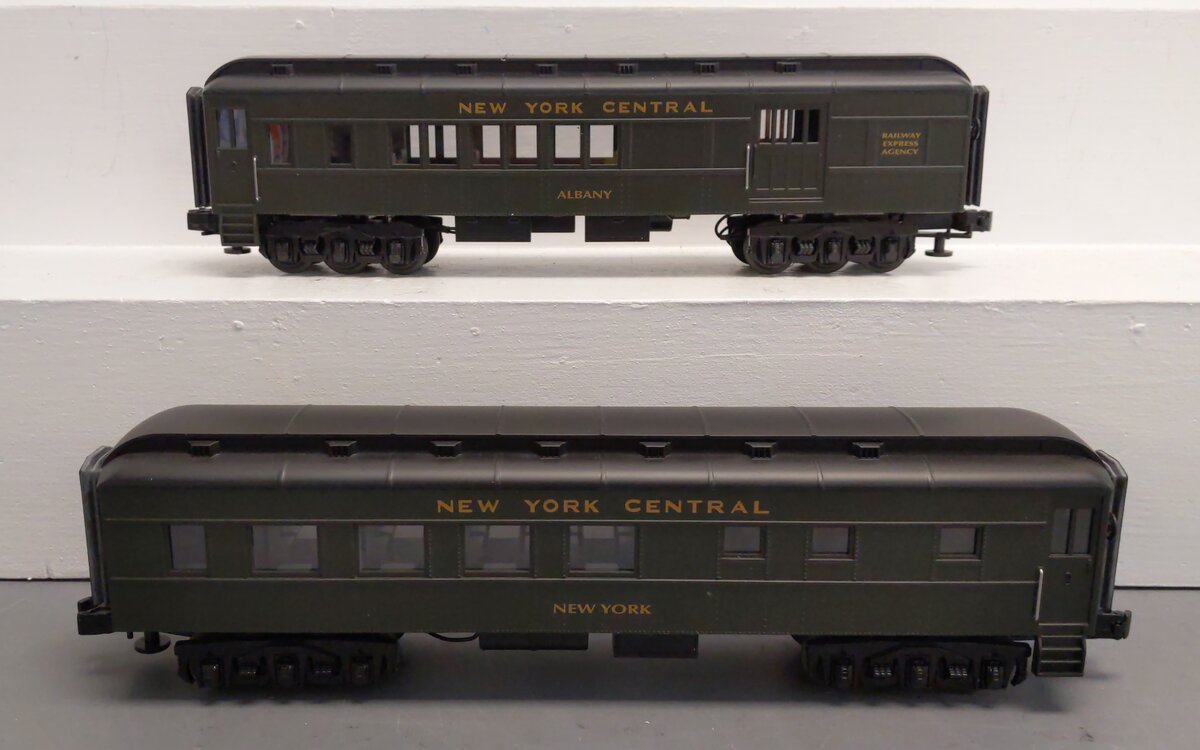 MTH 30-6214 O Gauge New York Central Madison Combo/Diner Set NIB