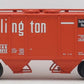 MTH 20-97105 O Gauge Burlington PS-2 Covered Hopper Car #189312 LN/Box