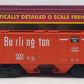 MTH 20-97105 O Gauge Burlington PS-2 Covered Hopper Car #189312 LN/Box
