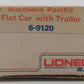 Lionel 6-9120 Northern Pacific Flatcar w/ 2 Vans