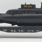 Lionel 6-16677 O Gauge NATO Flatcar with Royal Navy Submarine EX/Box