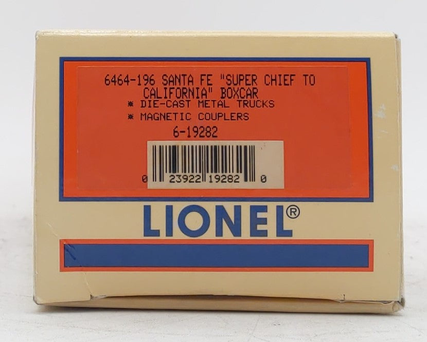 Lionel 6-19282 O Gauge Santa Fe 