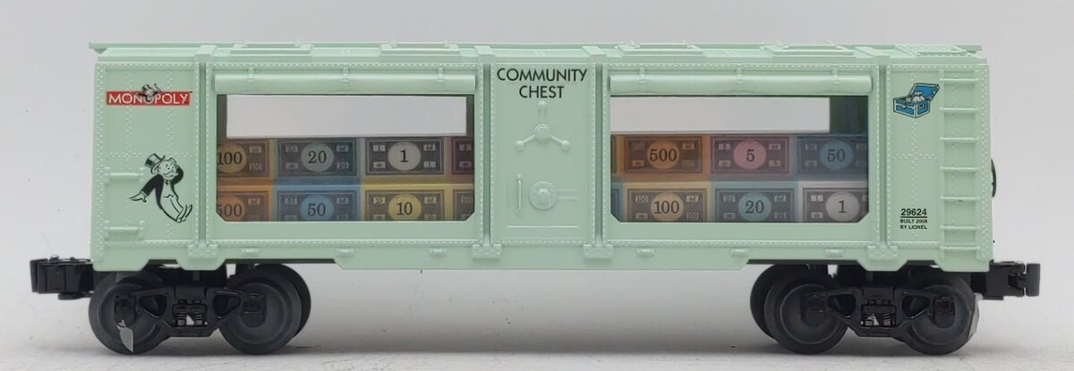 Lionel 6-29624 O Gauge Monopoly Mint Car LN/Box