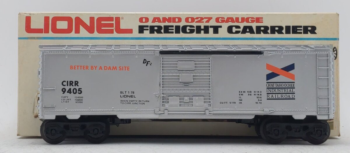 Lionel 6-9405 O Gauge Chattahoochee Industrial Boxcar #9405 LN/Box