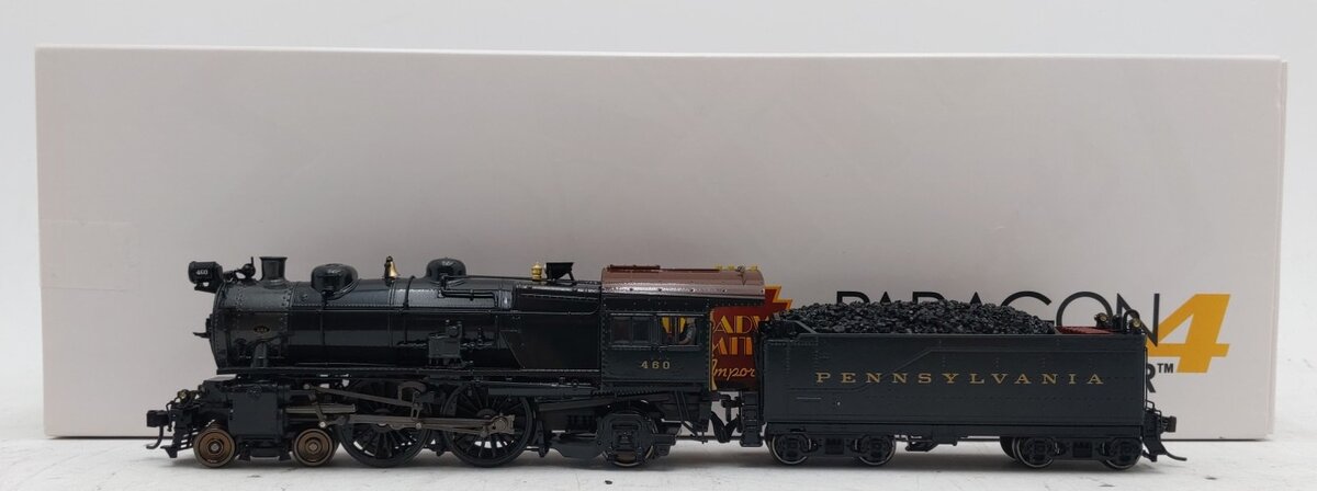 Broadway Limited 6707 HO PRR Glossy E6 4-4-2 Steam Locomotive Sound/DC/DCC #460