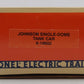 Lionel 6-19602 O Gauge Johnson Single Dome Tank Car #19602 NIB