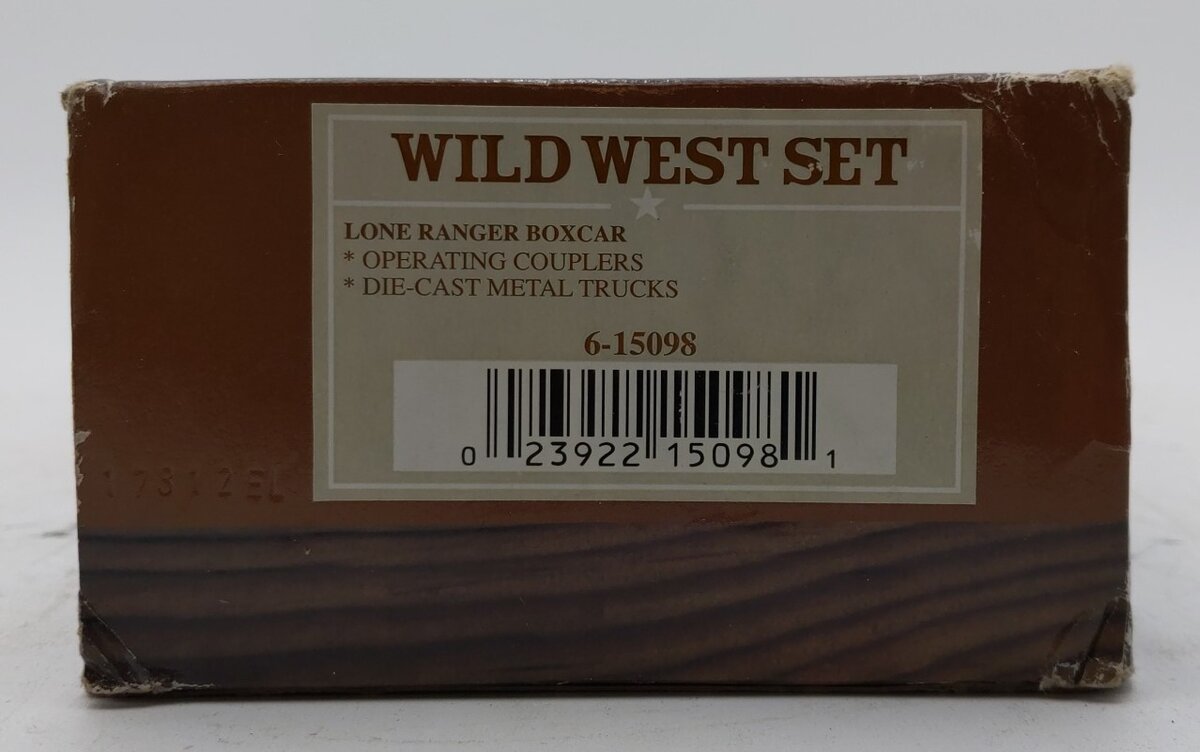 Lionel 6-15098 O Gauge Wild West Set Lone Ranger Boxcar LN/Box