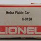 Lionel 6-9128 O Gauge Heinz Pickle Vat Car #9128 LN/Box