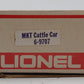Lionel 6-9707 O Gauge Missouri, Kansas and Texas Cattle Car #9707 EX/Box