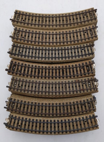 Marklin 5100 HO Scale Metal Curved Track (70) VG