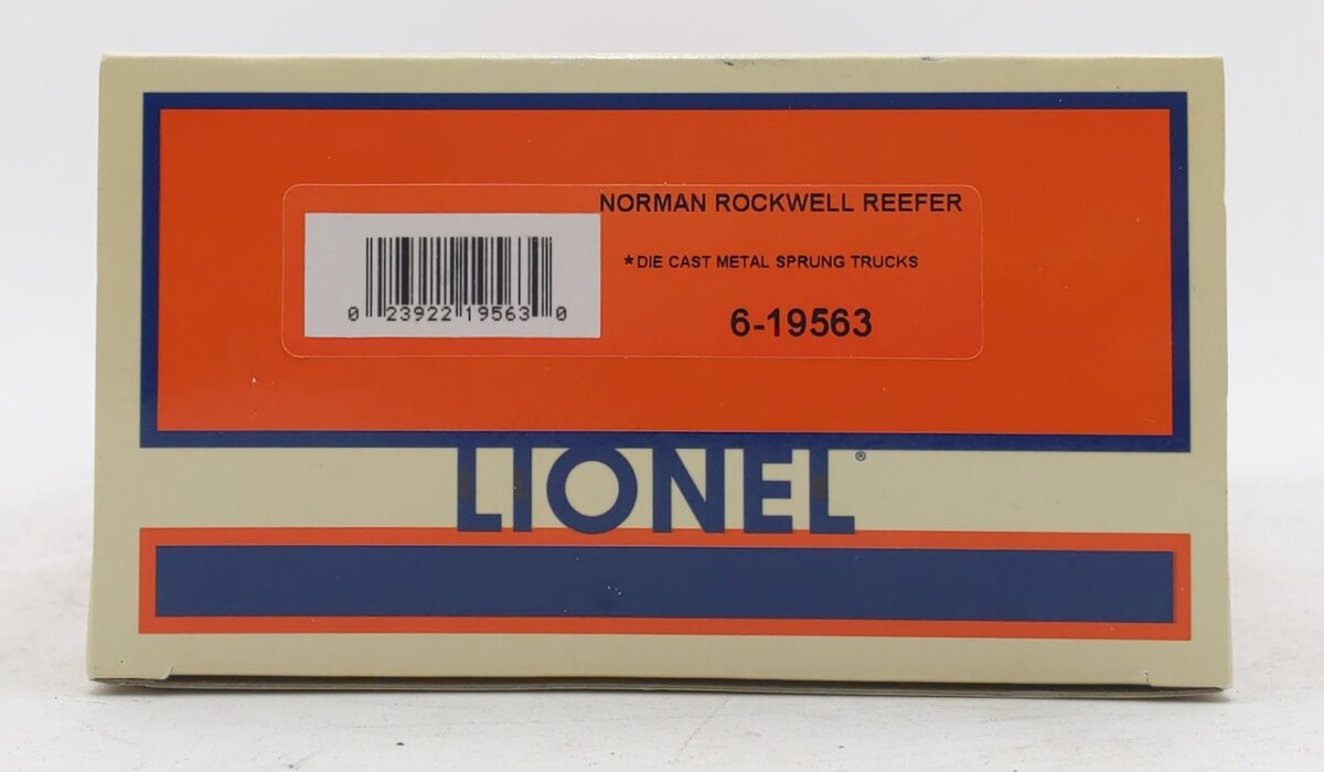 Lionel 6-19563 O Gauge Norman Rockwell Reefer LN/Box