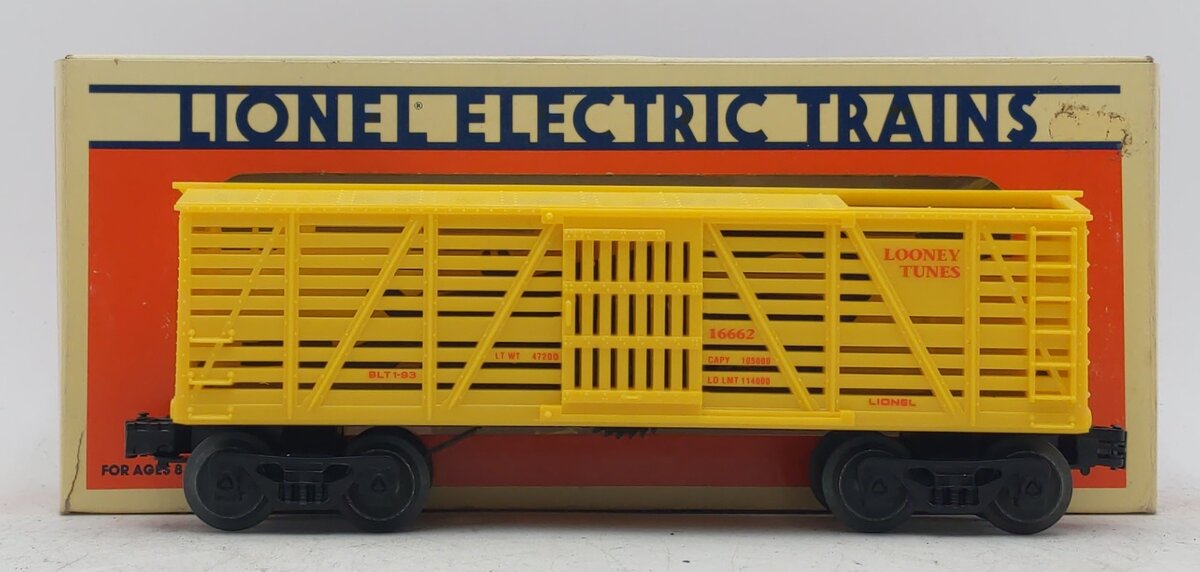Lionel 6-16662 O Gauge Bugs Bunny & Yosemite Sam Outlaw Car MT/Box