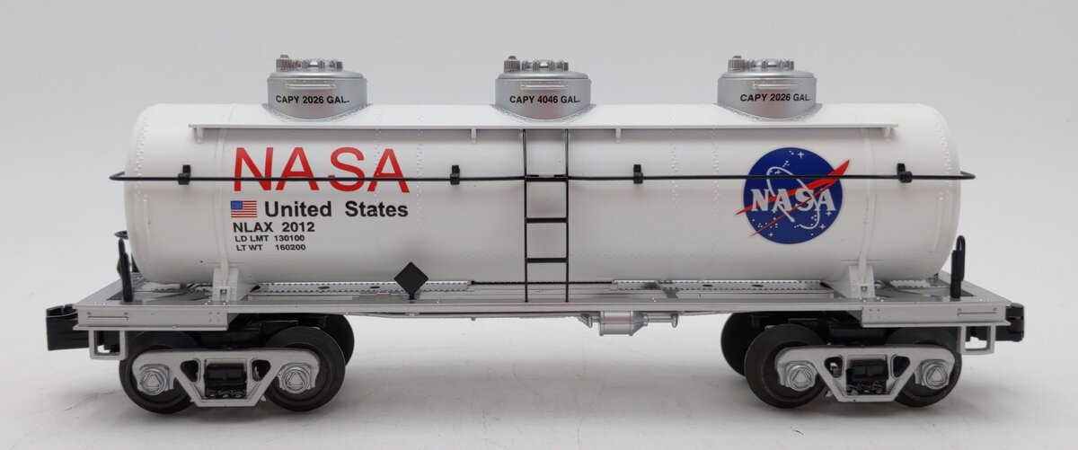 MTH 30-73365 NASA 3 Dome Tank Car