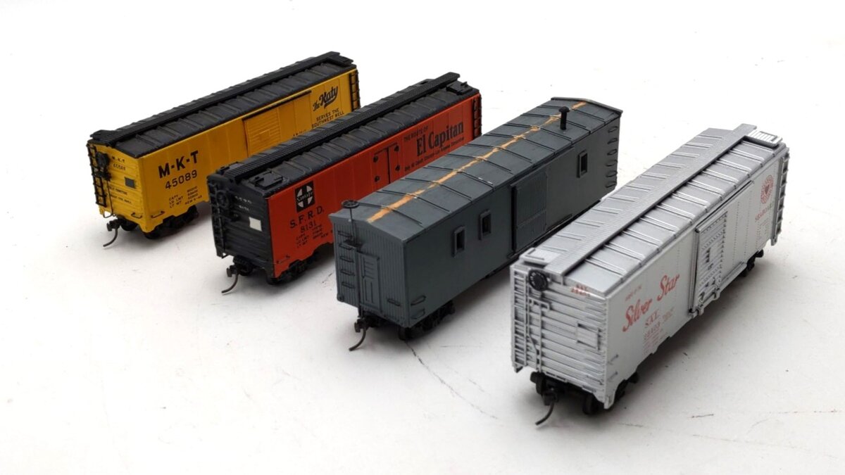 HO Scale Assorted Die Cast & Plastic Freight Cars Custom [8] EX