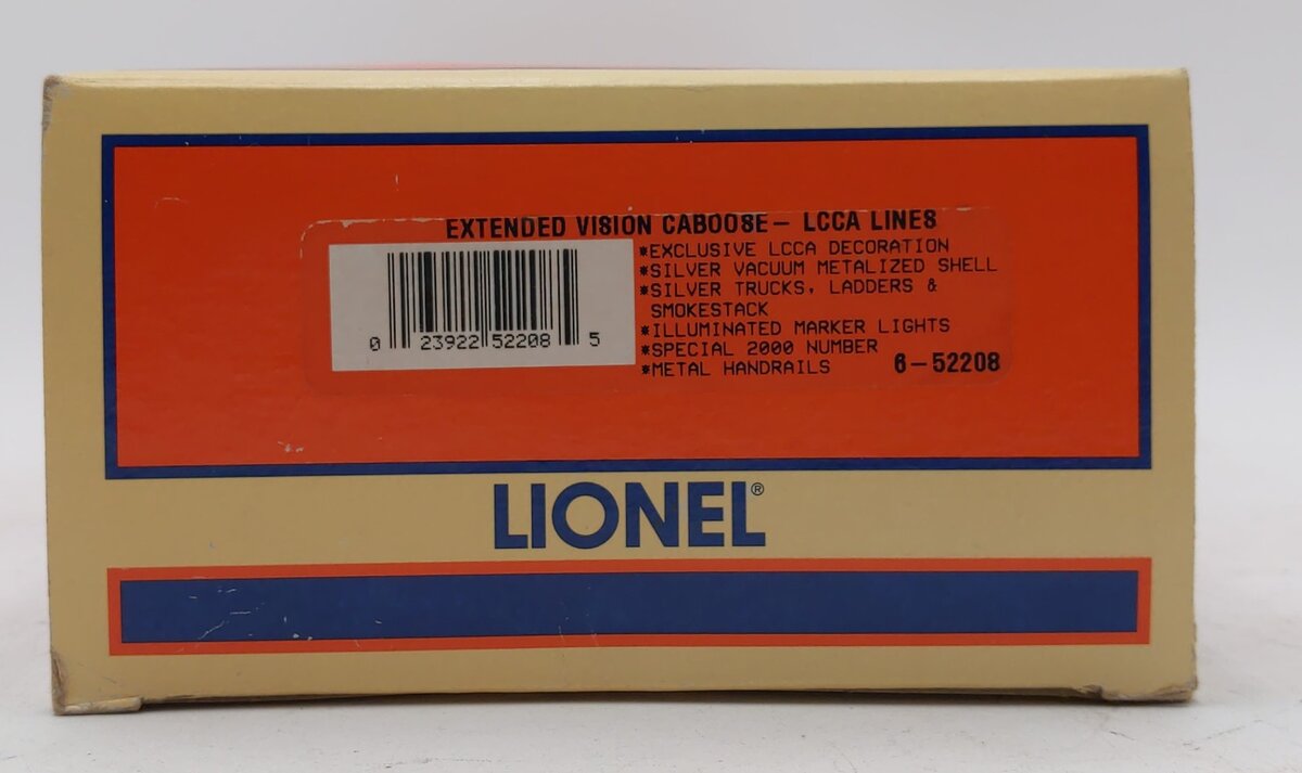 Lionel 6-52208 O Gauge Lionel Lines Extended Vision Caboose LN/Box