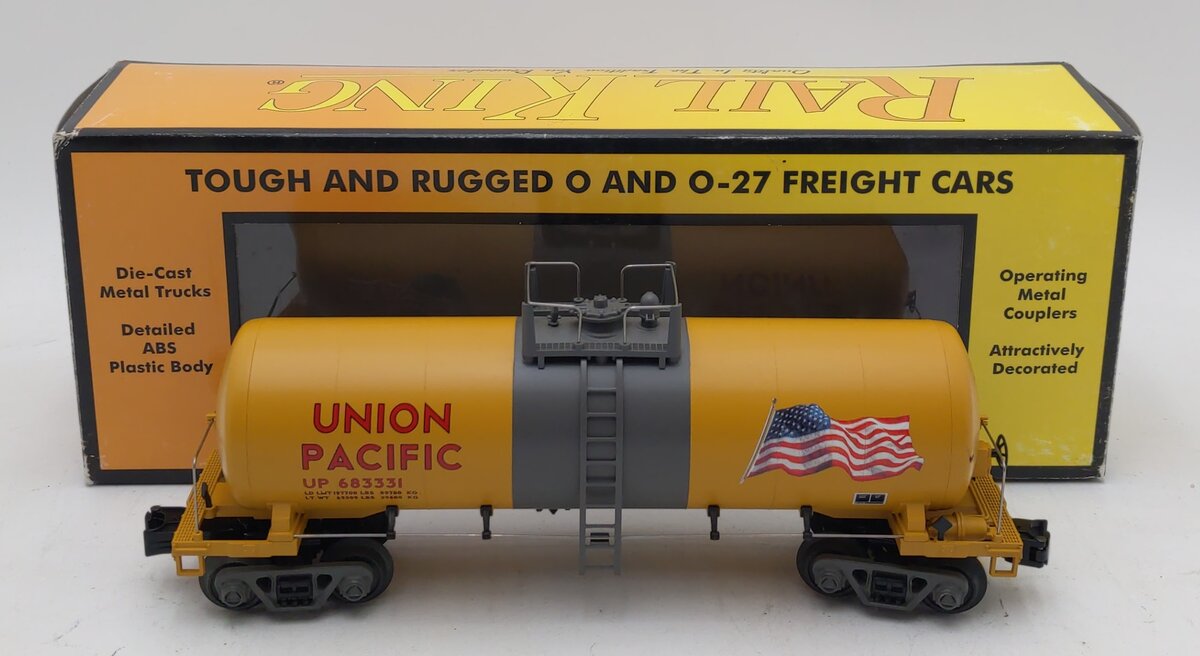 MTH 30-73331 O Gauge Union Pacific Modern Tank Car #683331