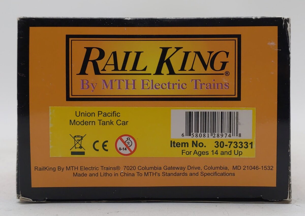 MTH 30-73331 O Gauge Union Pacific Modern Tank Car #683331