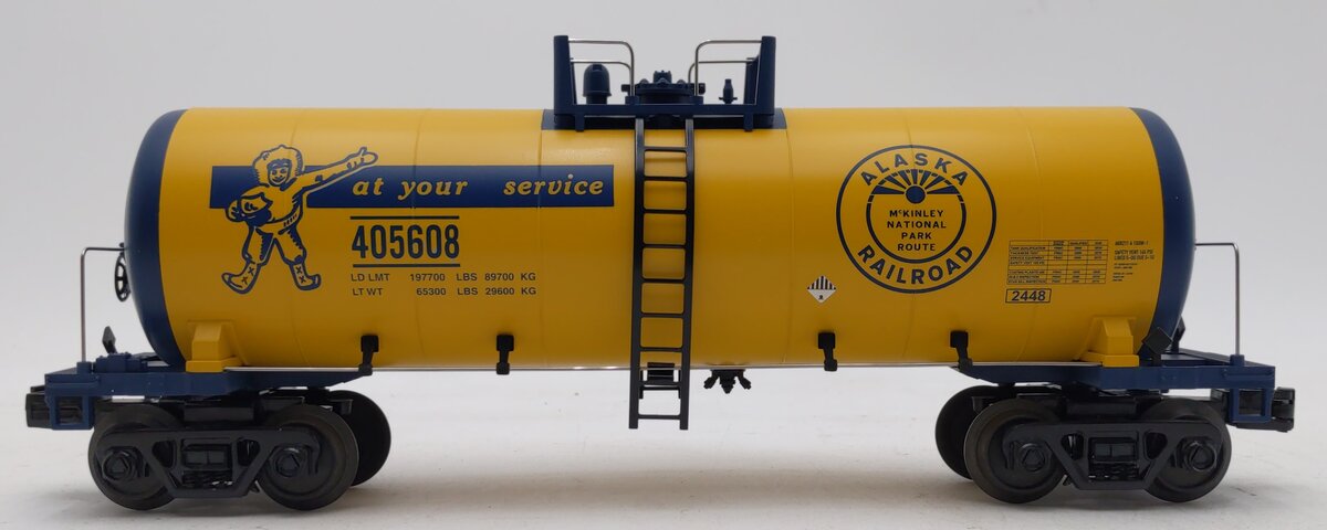 MTH 30-73276 Alaska Modern Tank Car #405608