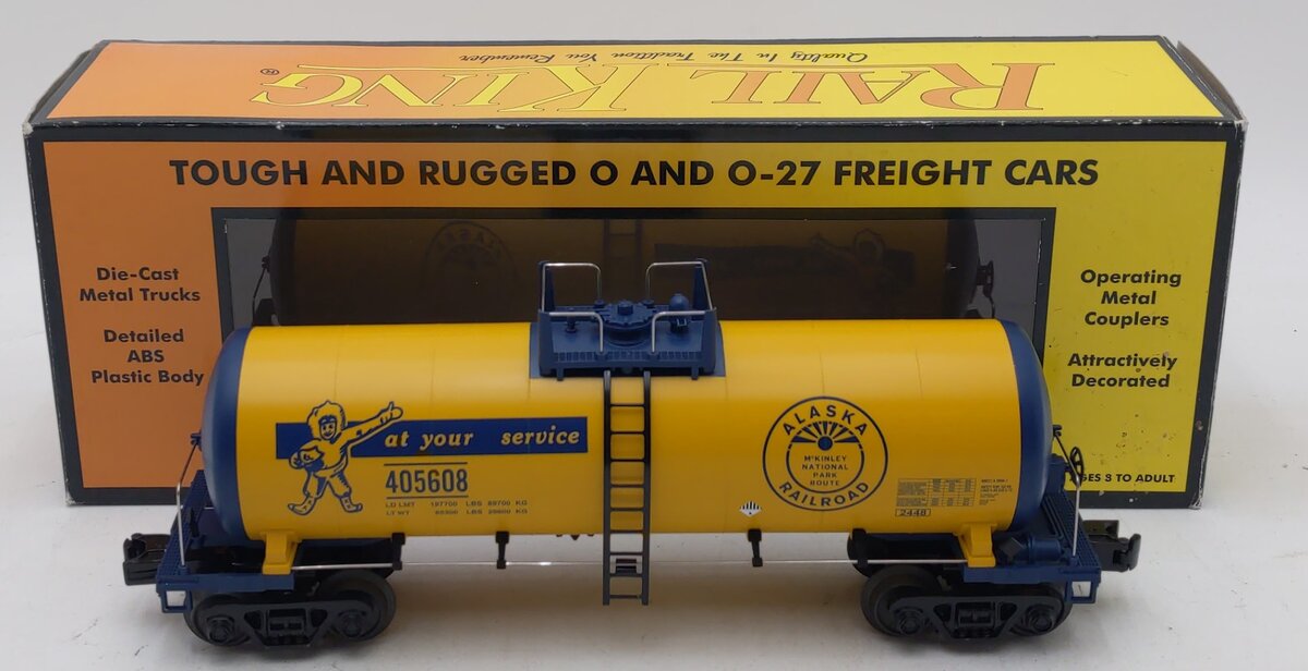 MTH 30-73276 Alaska Modern Tank Car #405608
