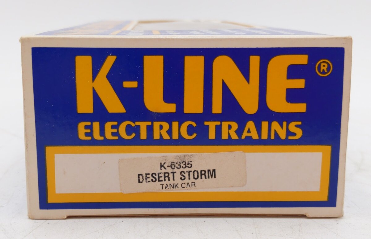 K-Line K6335 O Desert Storm Single Dome Water Tank Car LN/Box
