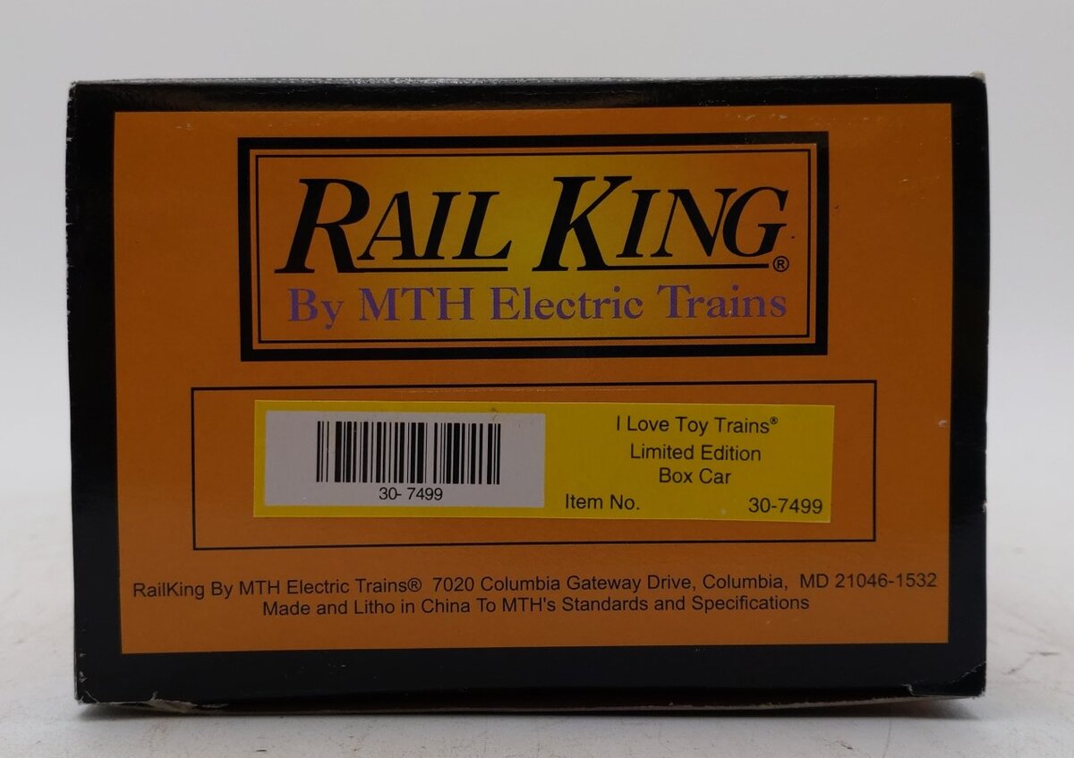 MTH 30-7499 O I Love Toy Trains® 1999 Boxcar LN/Box