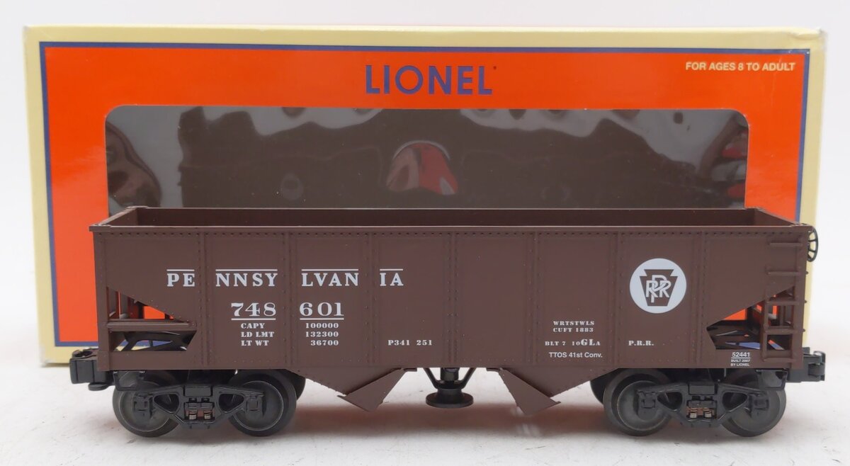 Lionel 6-52441 O Gauge TTOS 40th Convention Pennsylvania Railroad Hopper #748601 LN/Box