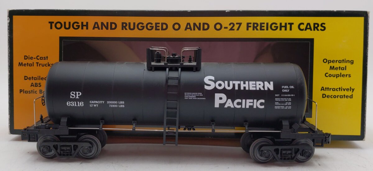 MTH 30-73486 O Southern Pacific Modern Tank Car